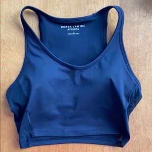 Athlete Black Crop Top by Derek Lam